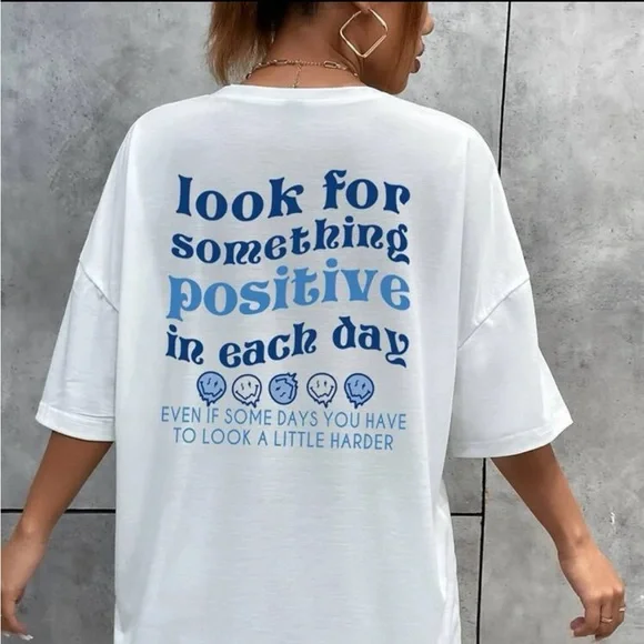 Shein oversized graphic tee size L - Picture 2 of 4